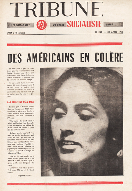 Couverture Tribune Socialiste N°283, 23 Avril 1966