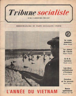 Couverture Tribune Socialiste N°354, 4 Janvier 1968
