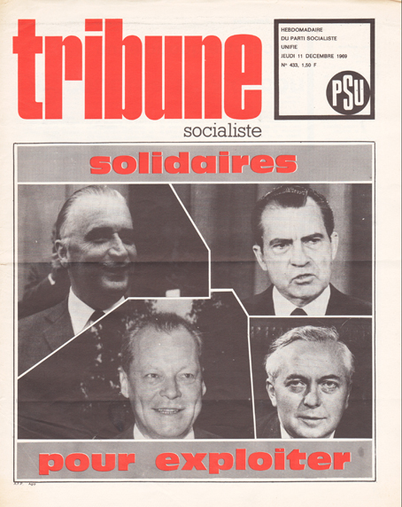 Couverture TS N°433, 11 Décembre 1969