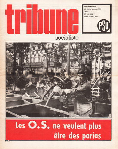 Tribune Socialiste N°496, 13 Mai 1971