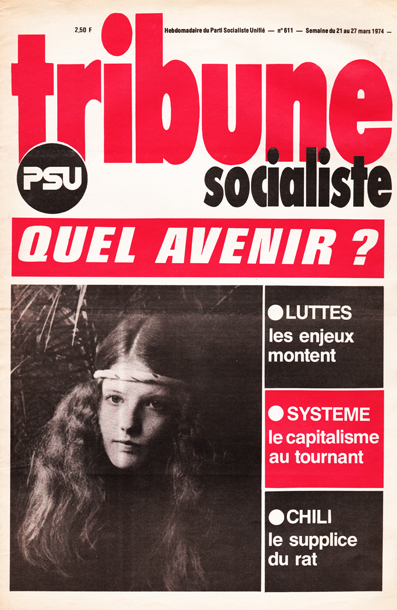 Couverture Tribune Socialiste N°611, 21-27 Mars 1974