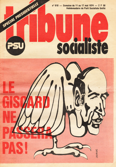 Couverture Tribune Socialiste N°618, 11-17 Mai 1974