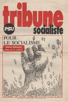 couverture Tribune Socialiste N°628 supplément Septembre 1974