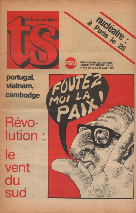 Couverture TS N°652, 12 Avril 1975